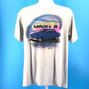 80s Chevy Nova II tshirt 1980s vintage airbrush